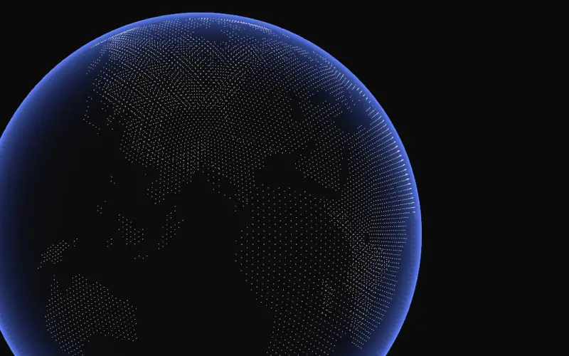 Earth with frenel effect